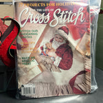 For the Love of Cross Stitch magazine January 1999* with bonus Black Heather Field 16 count fabric*