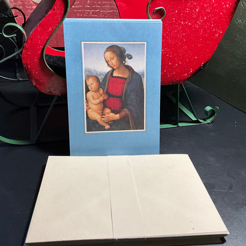 Hallmark Madonna & Child set of 19 Christmas cards with envelopes
