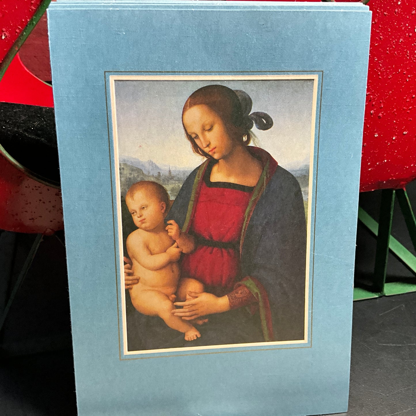 Hallmark Madonna & Child set of 19 Christmas cards with envelopes