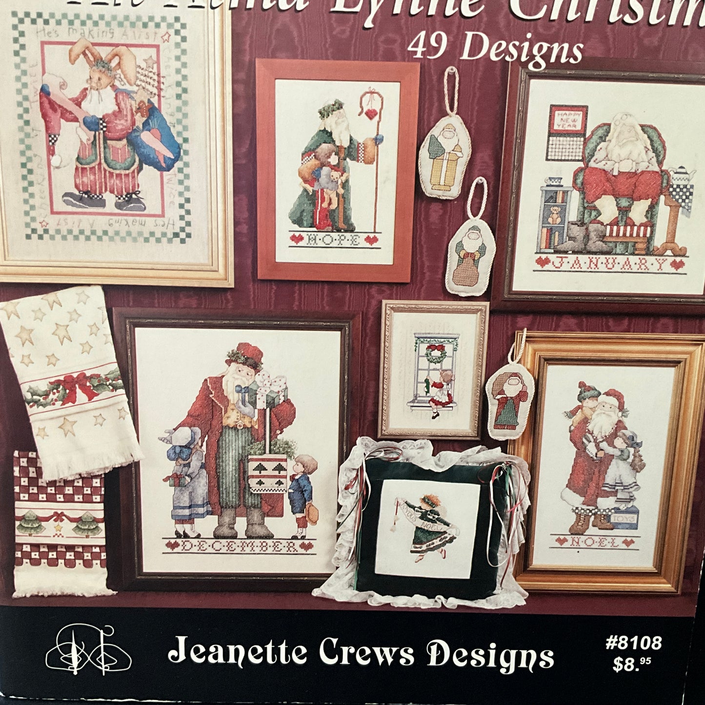 Jeanette Crews Designs choice vintage counted cross stitch charts*