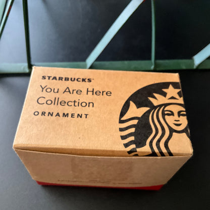 Starbucks You are Here Washington DC 2014 souvenir mini mug ornament