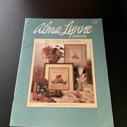 Alma Lynne Designs choice vintage counted cross stitch chart books see pictures and variations*