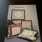 Pat Waters Country Crafts Powder room Pastels Vintage 1986 Counted cross Stitch pattern