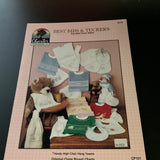 Charter Publishing Co. Best Bibs & Tuckers CP101 vintage counted cross stitch chart