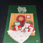 Graphs by Barbara & Cheryl Holly Berry Ornament Leaflet 30 vintage 1994  counted cross stitch chart