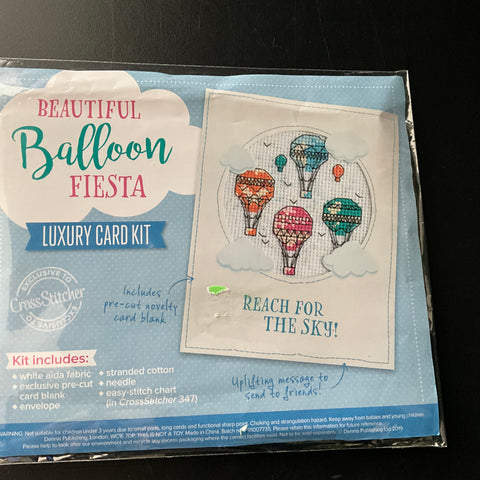 Cross Stitcher Beautiful Balloon Fiesta 2019 counted cross stitch kit