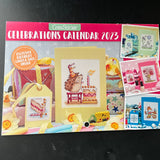 CrossStitcher Celebrations Calendar 2023 Exclusive birthday card &amp; gift tag cross stitch patterns