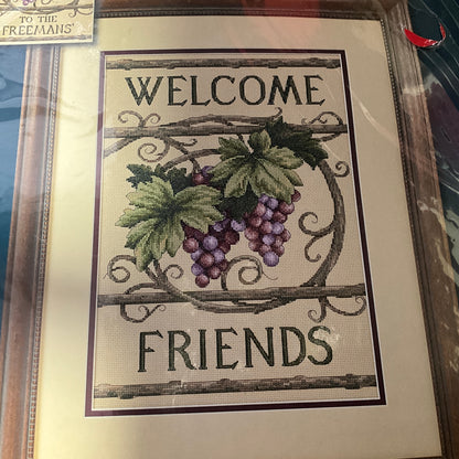 Sunset Welcome Friends 13733 counted cross stitch kit*