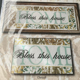 Design Works Crafts Bless This House counted cross stitch kit*