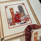 Kept In Stitches Father Christmas by Ellen Stouffer KIS-14 cross stitch design chart