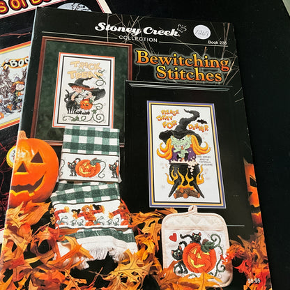 Stoney Creek Choice Of Halloween Collection Counted Cross Stitch Charts See Pictures and Variations*