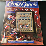 Fun bargain grab bag of 4 vintage cross stitch magazines see pictures and description*