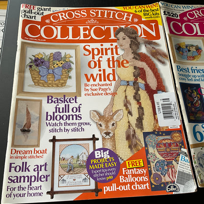 Cross Stitch Collection magazine vintage summer 2006 issue cross stitch magazine