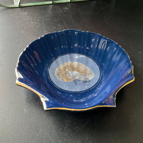 Otagiri Nautilus Shell vintage collectible decorative keepsake dish