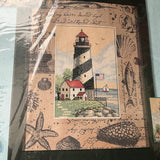 Dimensions Matted Accents 6924 Light At Sea Phare counted cross stitch kit*