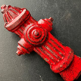 Fantastic Fire Hydrant firefighter red cast iron bottle opener barware hardware