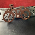 I want to ride my bicycle cast iron wall hanging key rack restoration home decor hardware