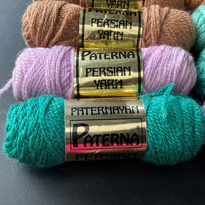 Paterna Persian yarn bargain lot of 8 40 yard skeins see pictures and description*