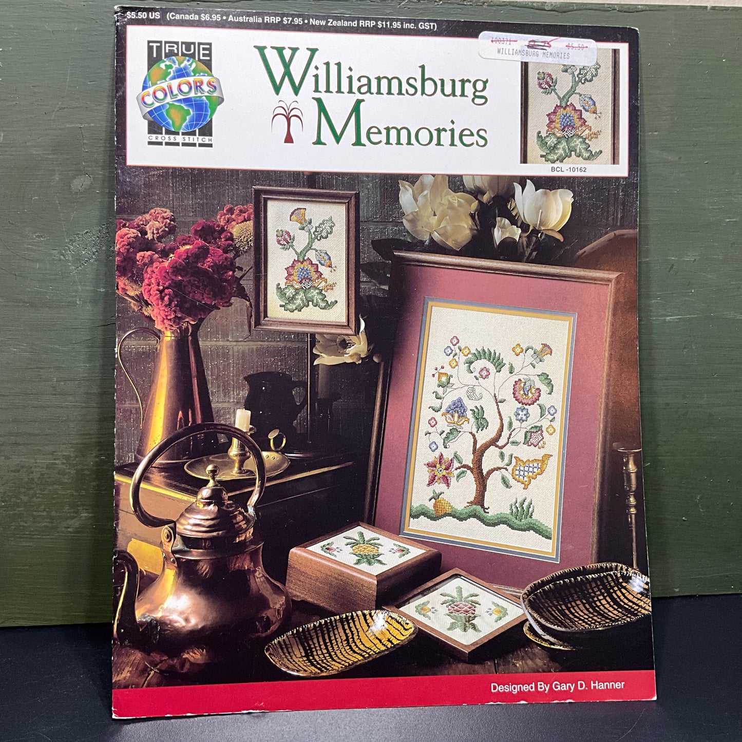 True Colors Williamsburg Memories BCL-10162 counted cross stitch chart