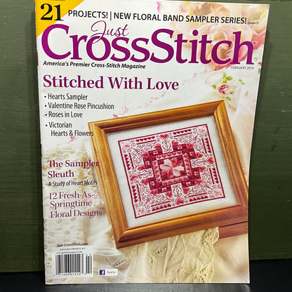 Just Cross Stitch magazine set of 5 issues see description for details*