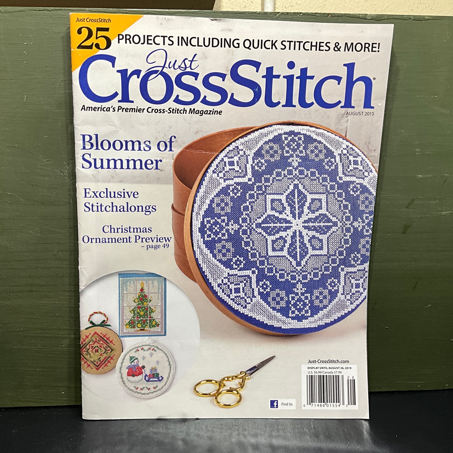 Just Cross Stitch magazine set of 5 issues see description for details*