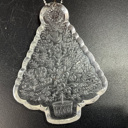 Hallmark 1979 Christmas Tree vintage acrylic keepsake ornament&nbsp;QX3027