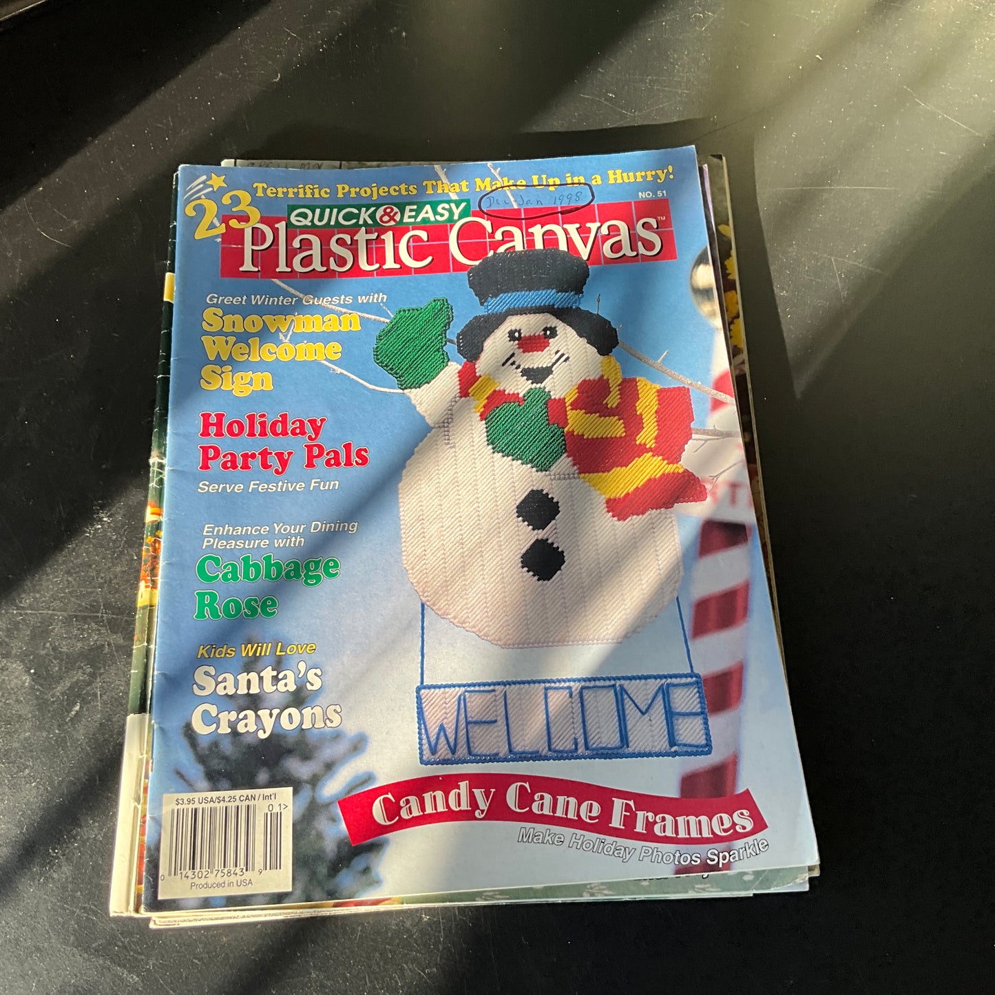 Quick & Easy Plastic Canvas magazine choice of collections design publications