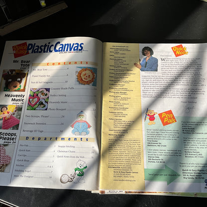 Quick & Easy Plastic Canvas magazine choice of collections design publications