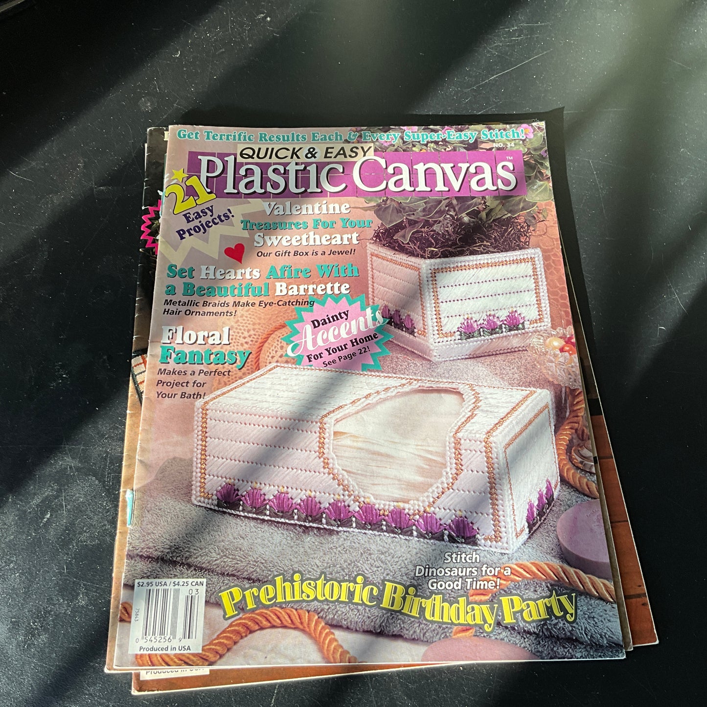 Quick & Easy Plastic Canvas magazine choice of collections design publications