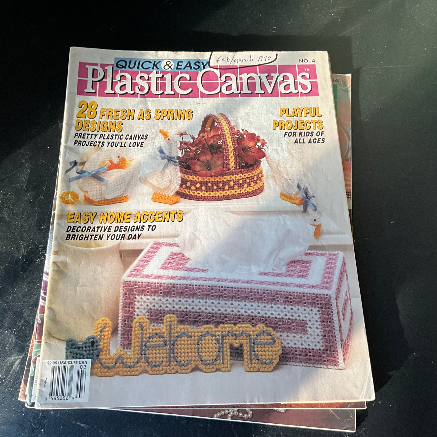 Quick & Easy Plastic Canvas magazine choice of collections design publications