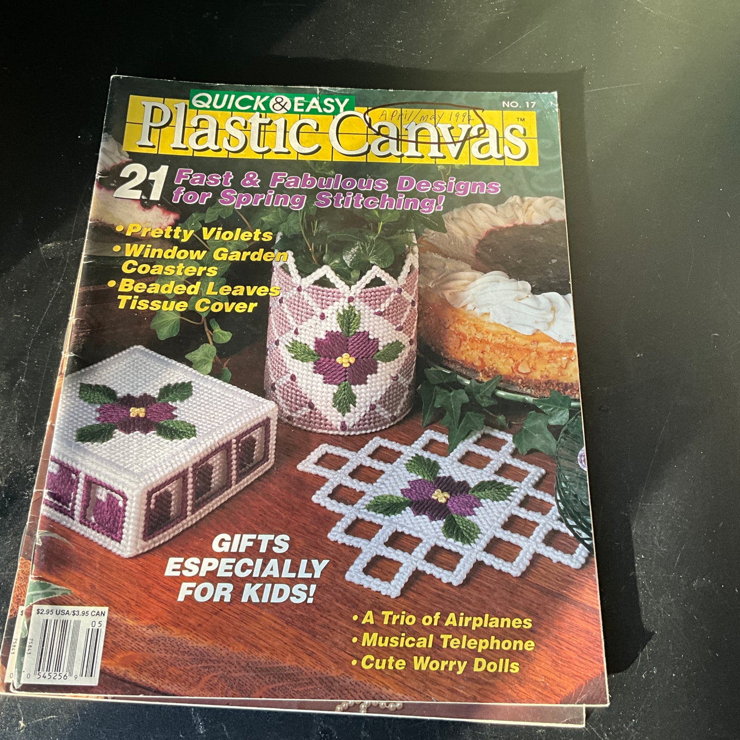 Quick & Easy Plastic Canvas magazine choice of collections design publications