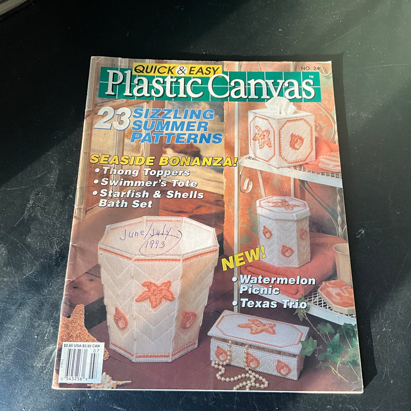 Quick & Easy Plastic Canvas magazine choice of collections design publications