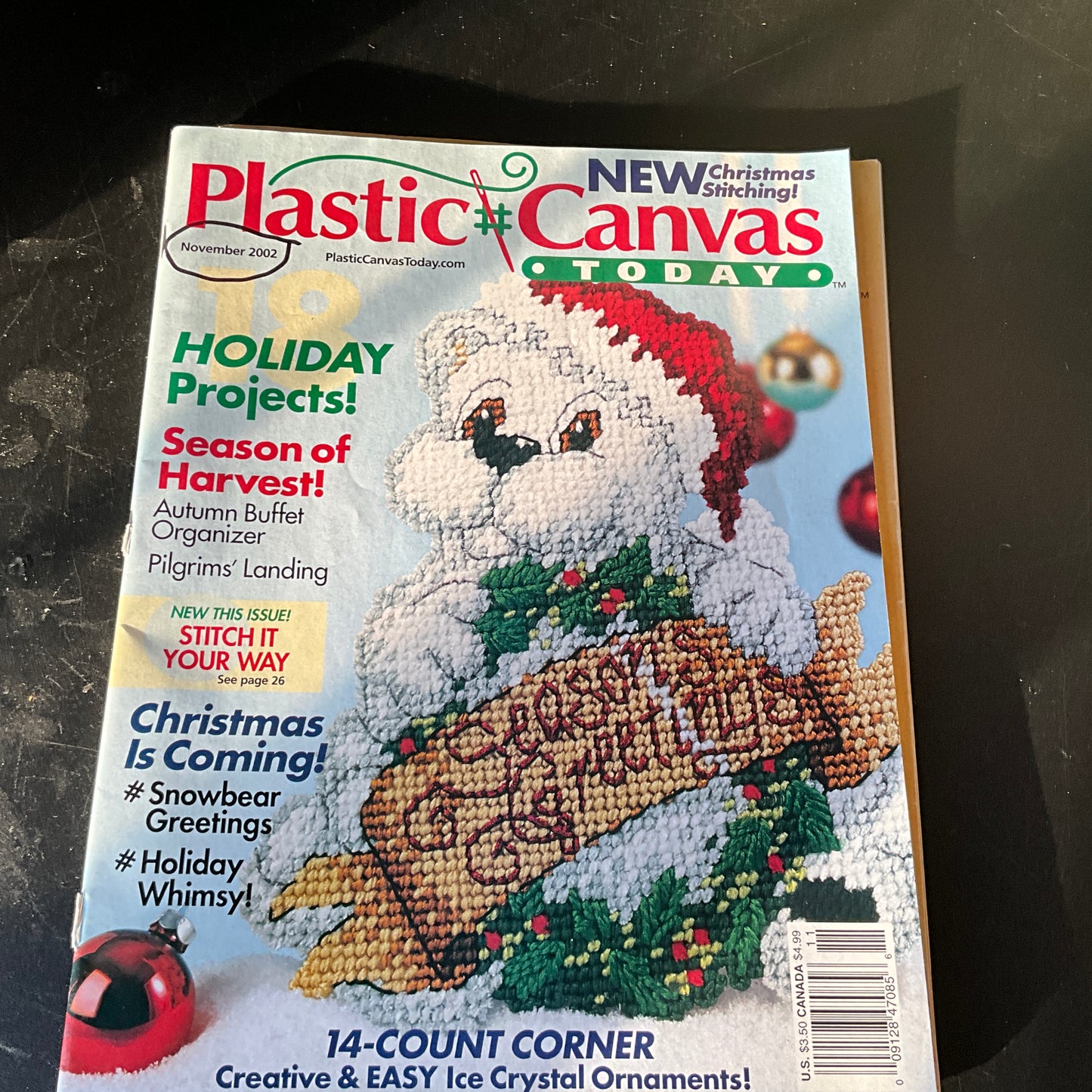 Plastic # Canvas Today lot of 4 2002 Nov 2003 march 2003 July and 2004 July