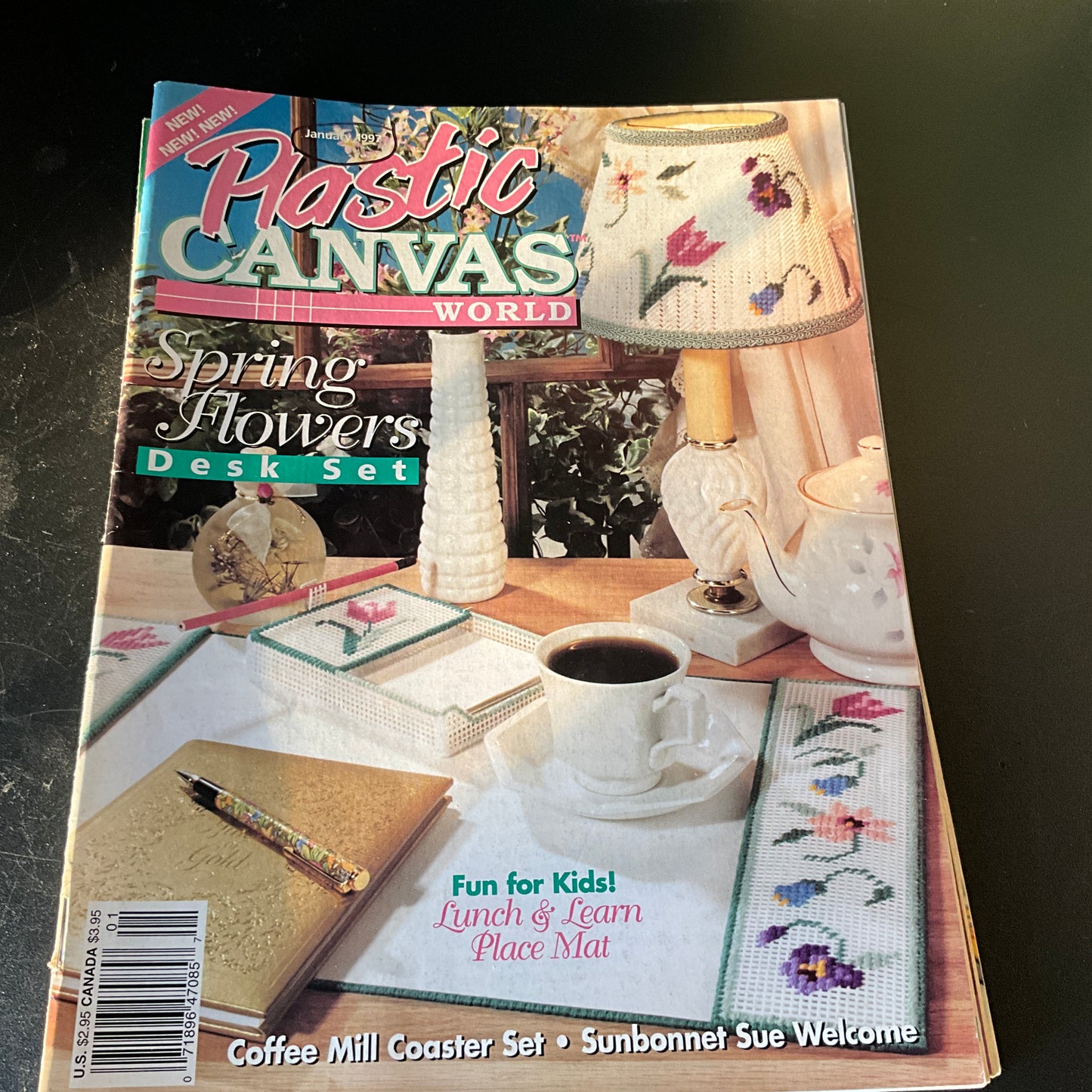 Plastic Canvas World magazine choice of lots see pictures and variations