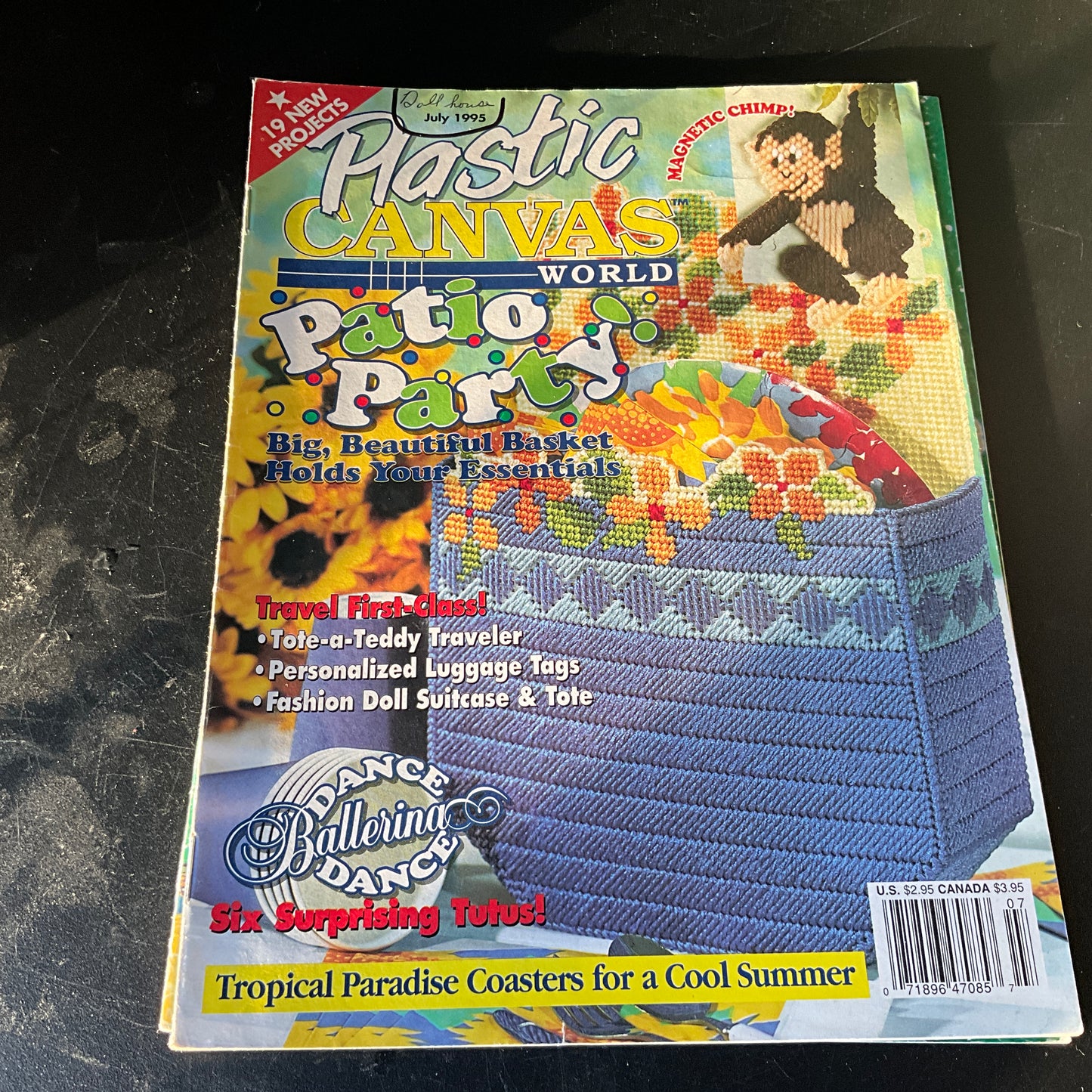 Plastic Canvas World magazine choice of lots see pictures and variations