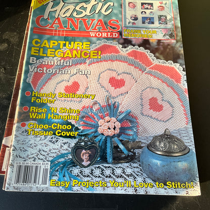 Plastic Canvas World magazine choice of lots see pictures and variations