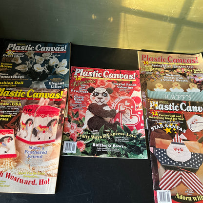 Plastic Canvas! magazine choice of lots see pictures and variations