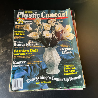 Plastic Canvas! magazine choice of lots see pictures and variations