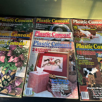 Plastic Canvas! magazine choice of lots see pictures and variations