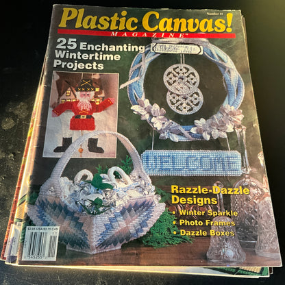 Plastic Canvas! magazine choice of lots see pictures and variations