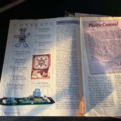 Plastic Canvas! magazine choice of lots see pictures and variations