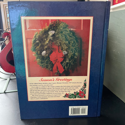 Country Women Christmas 1997 hardcover craft book