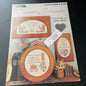 Leisure Arts Country Friends Leaflet 808 counted cross stitch chart