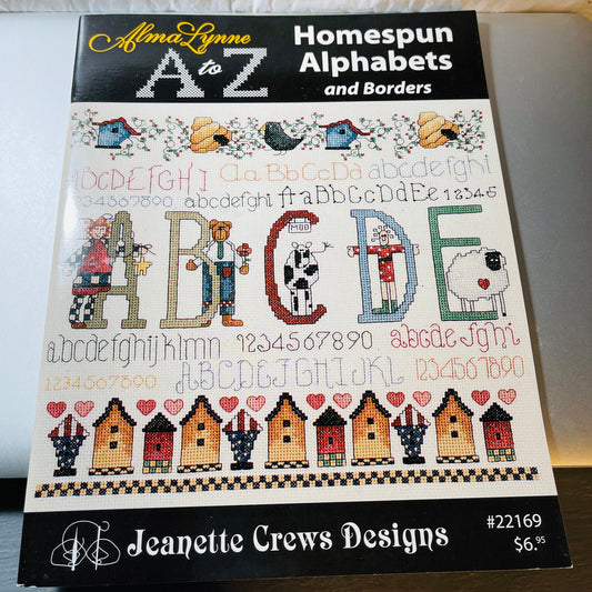 Jeanette Crews Originals choice vintage counted cross stitch charts see pictures and variations*