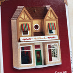 Hallmark, Nostalgic House, Clara's Hallmark Shop, Dated 2002 Keepsake Ornament, QXC4583*