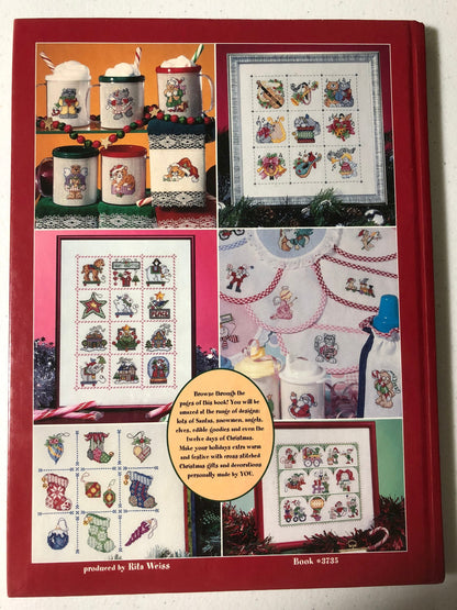 American School of Needlework  Book 365 Quick Christmas Cross Stitch Designs by Kooler Design Studio