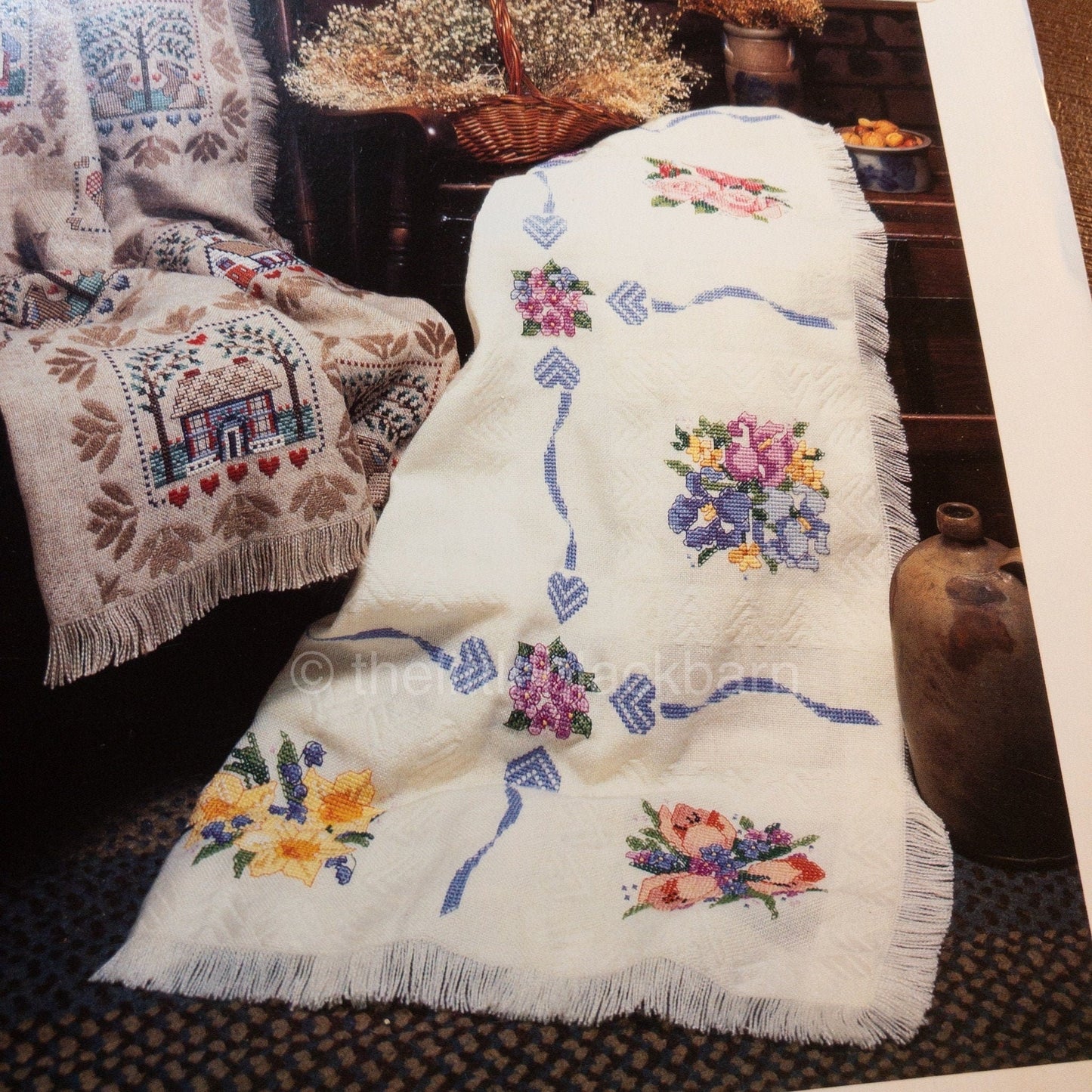 Cooler Design Studios, Cozy Afghans, Dimensions, Vintage 1988*