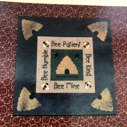 The Bee Book, Stitches from the Heartland, Vintage 1997, Counted Cross Stitch Designs