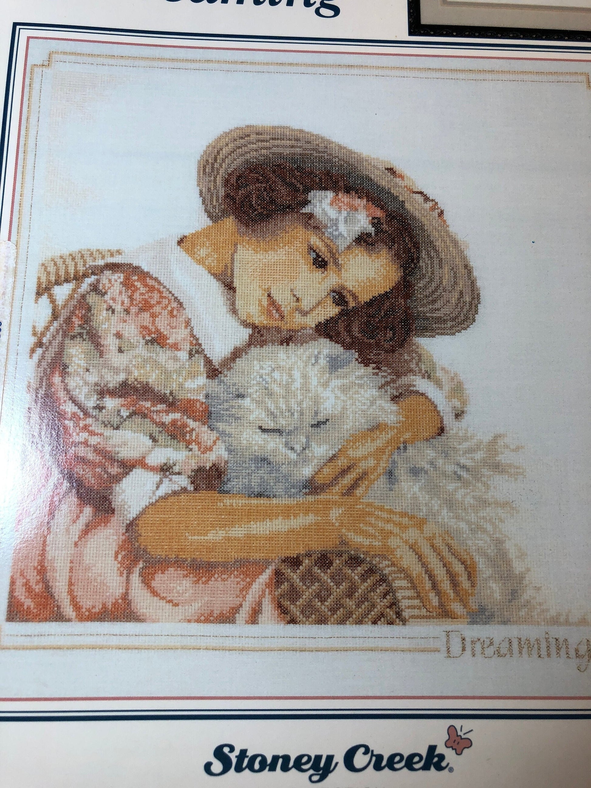 Lanarte Designs, by Stoney Creek, Dreaming, Vintage 1994, Counted Cross Stitch Chart