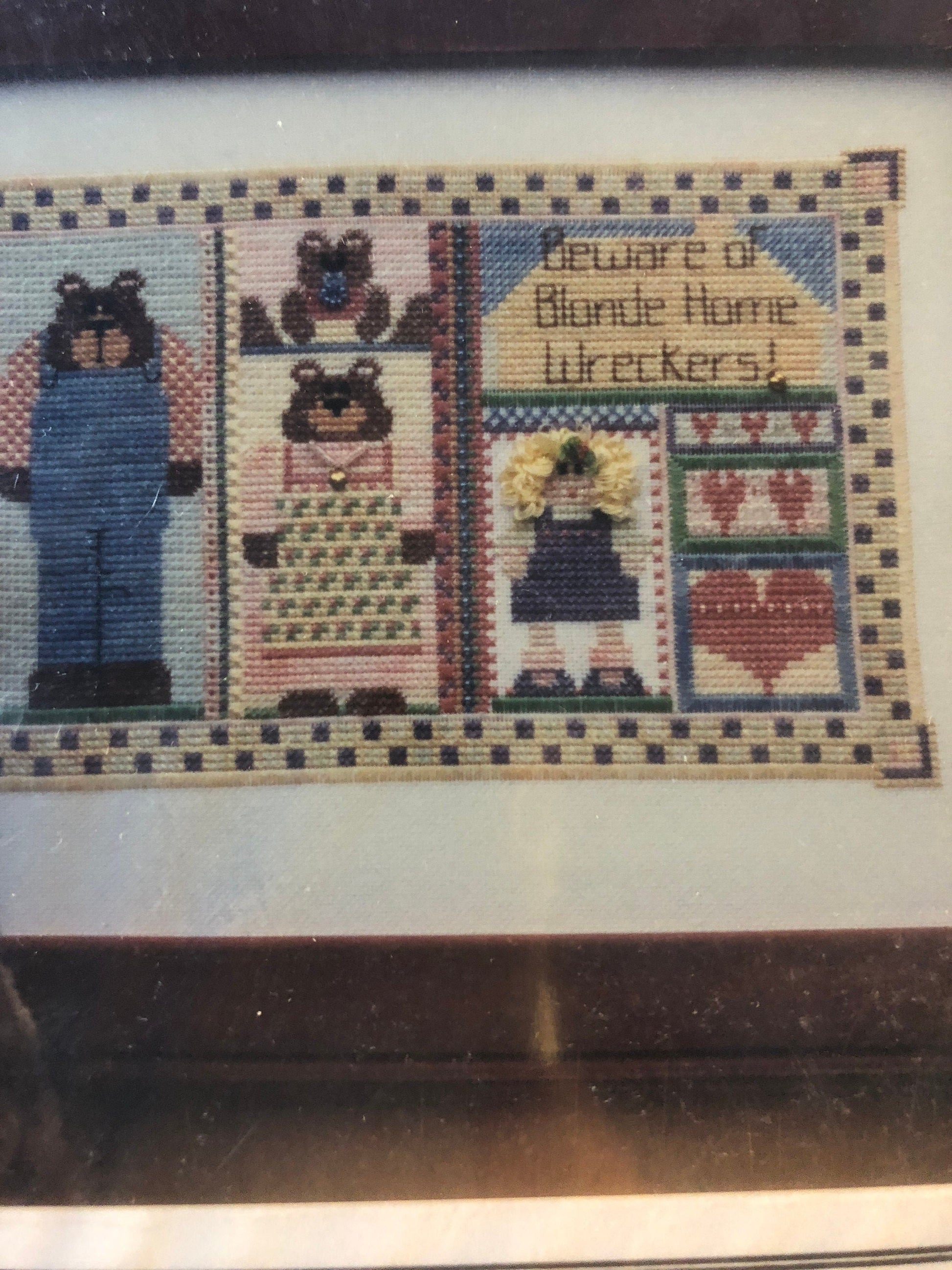 Mosey N&#39; Me, Goldie, And Her Three Friends, Vintage 1996, Counted, Cross Stitch Pattern, Stitch Count, 120 by 78